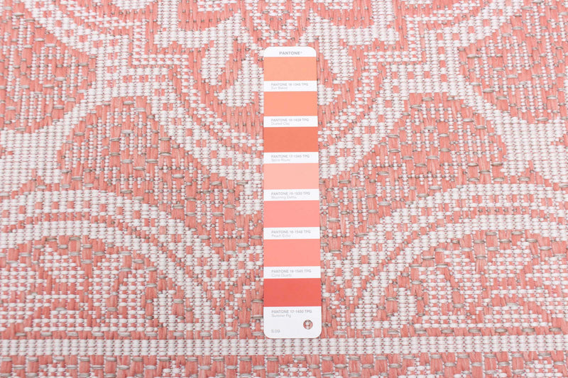 Carpette Neisha Traditional corail 6 pi 7 po x 9 pi 6 po