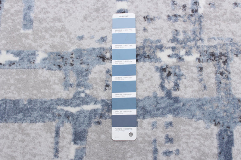 Carpette Jewel bleu clair - 3 pi 11 po x 5 pi 7 po