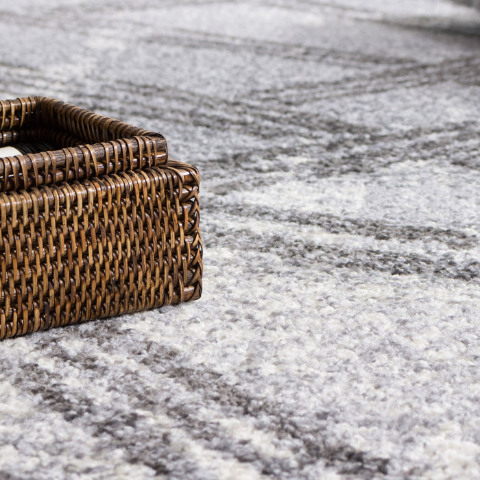 Carpette Saveh grise 3 x 5