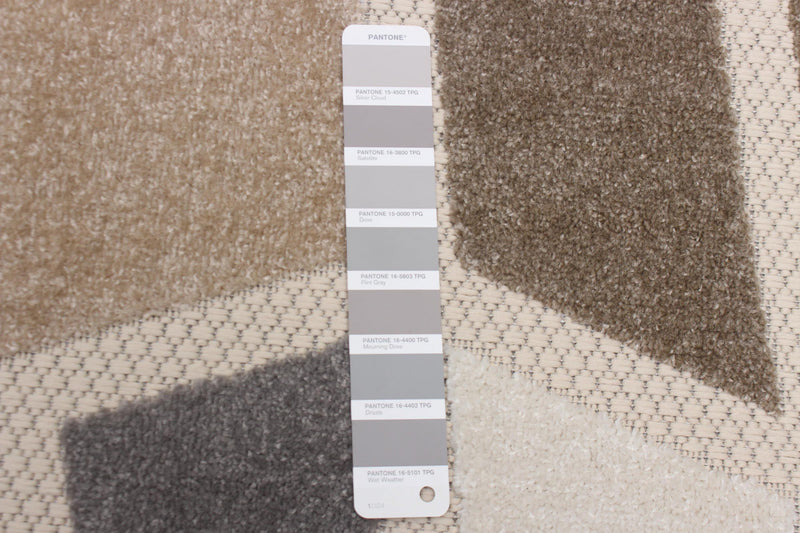 Carpette Celestina ivoire - 6 pi 7 po x 9 pi 6 po