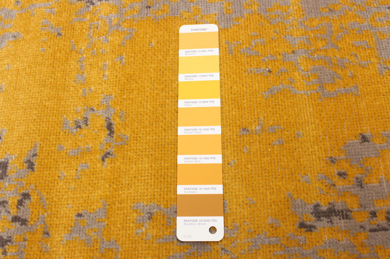 Carpette Mariam jaune 6 pi 7 po x 9 pi 6 po