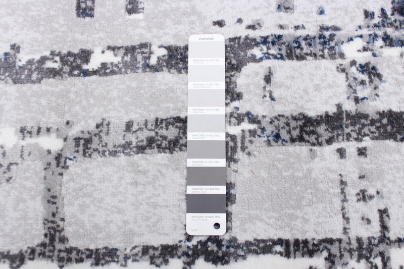 Carpette Jewel grise - 3 pi 11 po x 5 pi 7 po