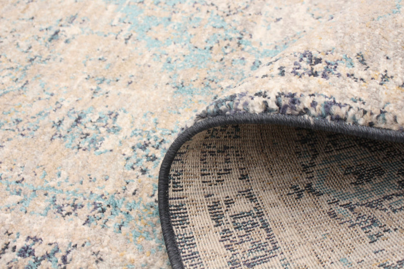 Carpette Bolivar Bijar gris - 5 pi 3 pox 7 pi 6 po