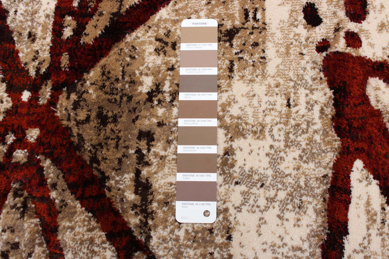 Carpette Cherokee dorée - 6 pi 7 po x 9 pi 6 po