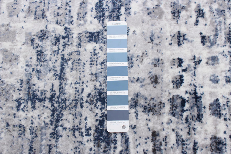 Carpette Trudel bleue - 3 pi 11 po x 5 pi 7 po