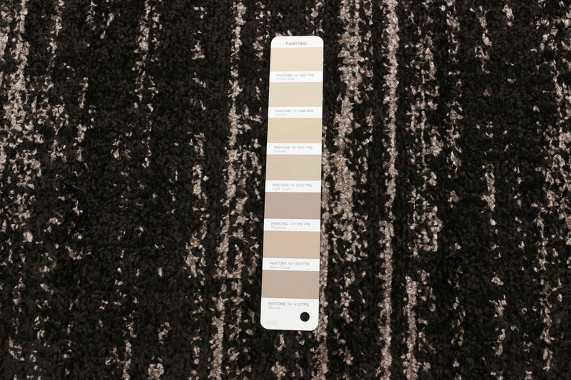  Carpette Vera Harmony noire - 7 pi 10 po x 10 pi 5 po