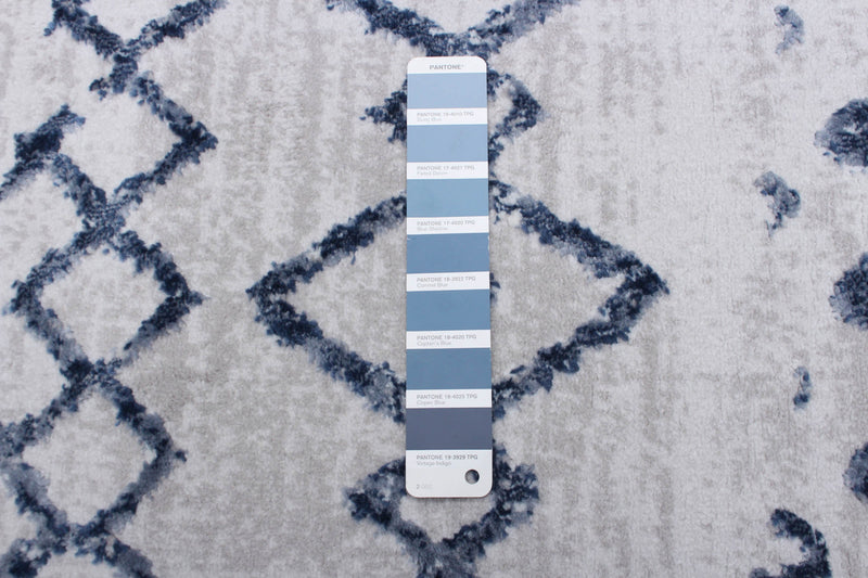 Carpette Dita bleu marine - 5 pi 3 po x 7 pi 3 po