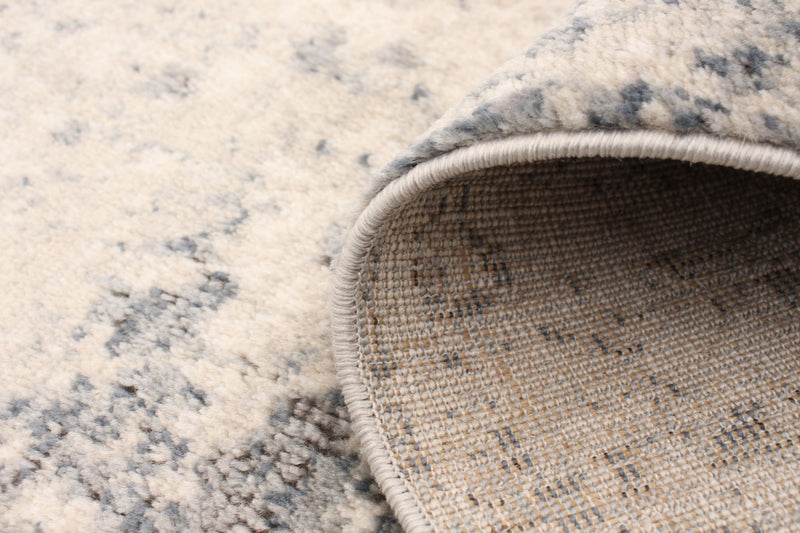 Carpette Octavian Abstract ivoire - 6 pi 7 pox 9 pi 6 po