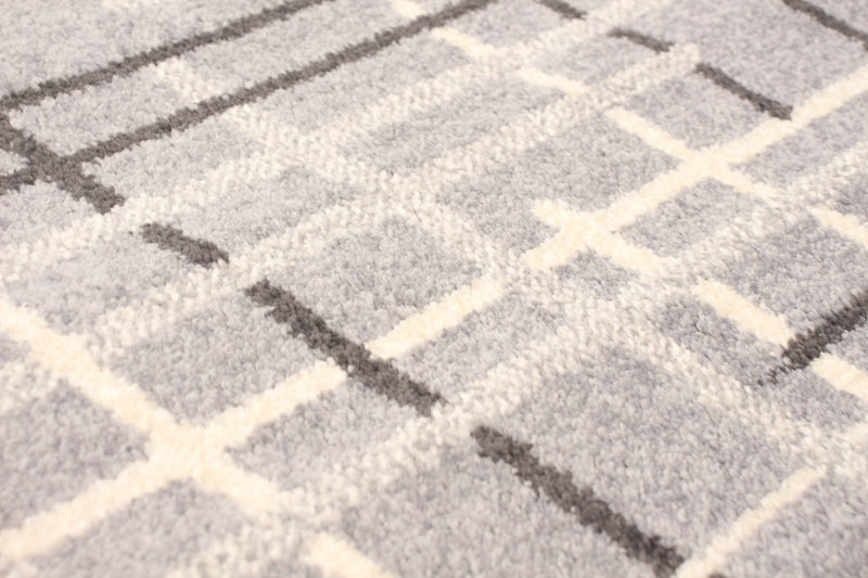 Carpette Taite argent - 5 pi 3 pox 7 pi 3 po
