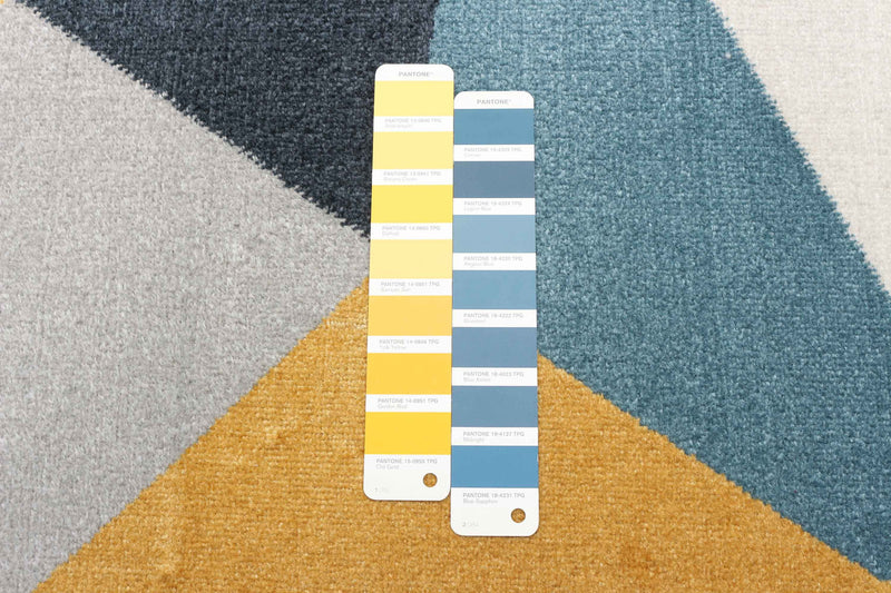 Carpette Gemma multicolore lavable à la machine - 2 pi 6 po x 8 pi 0 po