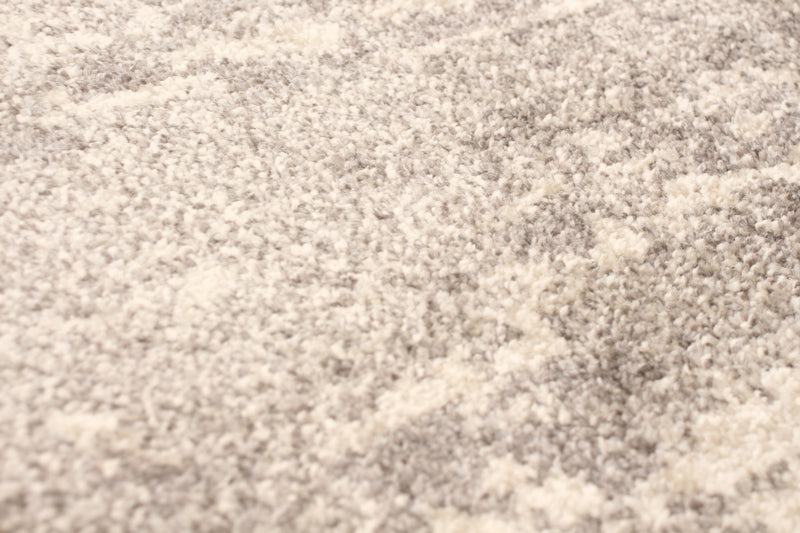 Carpette Raja ivoire-bleu - 7 pi 10 pox 10 pi 2 po