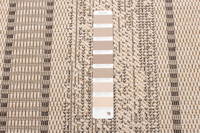 Carpette Wileen brun clair - 4 pi 4 po x 6 pi 5 po
