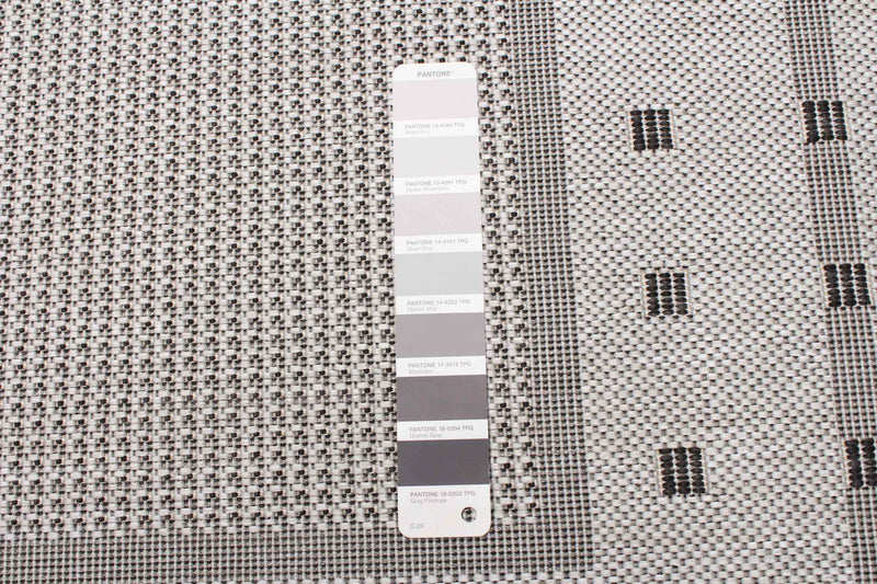 Carpette Clementine grise - 4 pi 4 po x 6 pi 5 po
