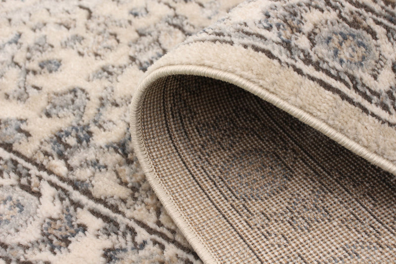 Carpette Octavian Tabriz beige-ivoire - 2 pi 7 pox 8 pi 2 po