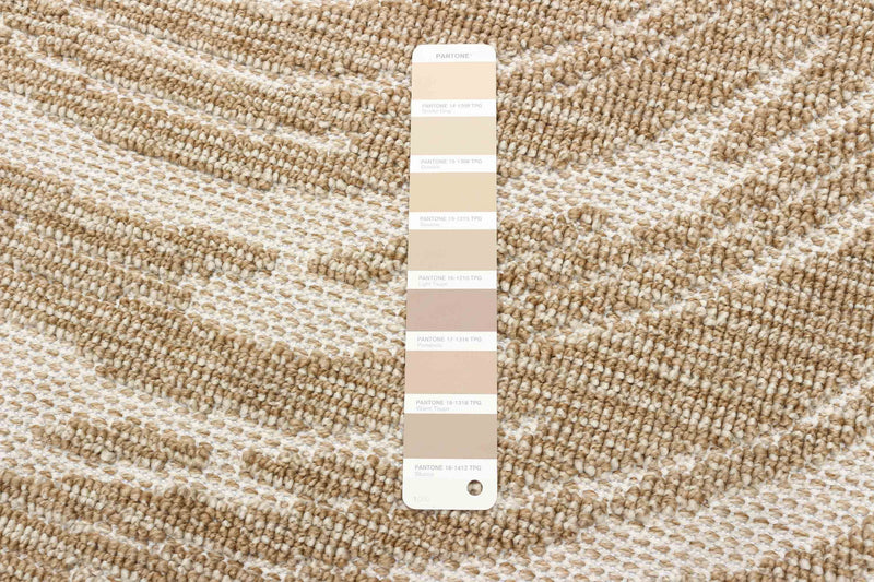 Carpette Ping taupe - 8 pi 0 po x 8 pi 0 po