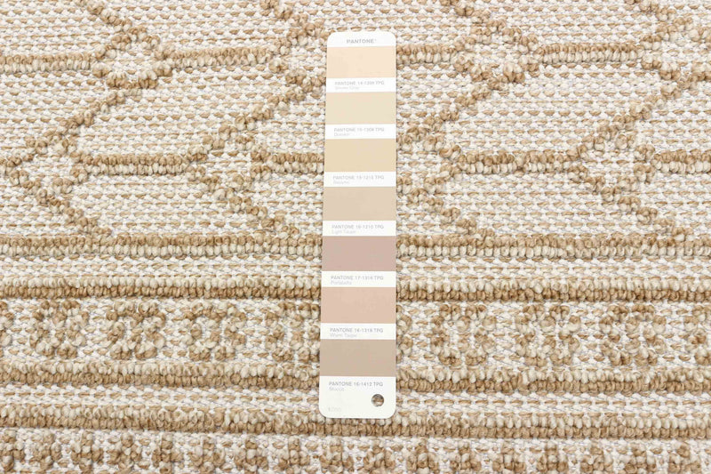 Carpette Thandazile taupe - 2 pi 6 po x 8 pi 0 po