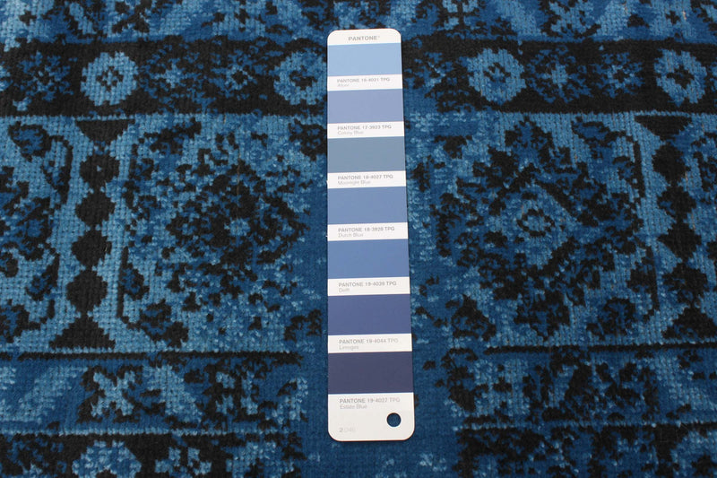 Carpette Jedda bleue 3 pi 11 po x 5 pi 7 po