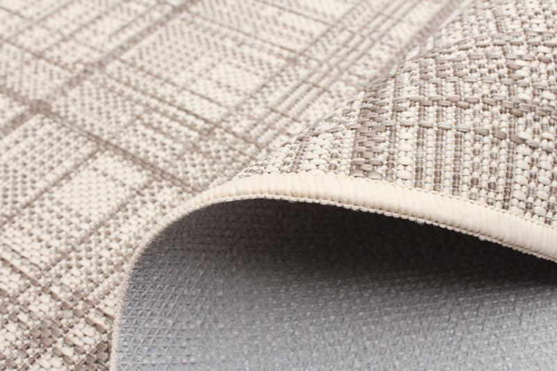 Carpette Panthea ivoire - 4 pi 4 po x 6 pi 5 po