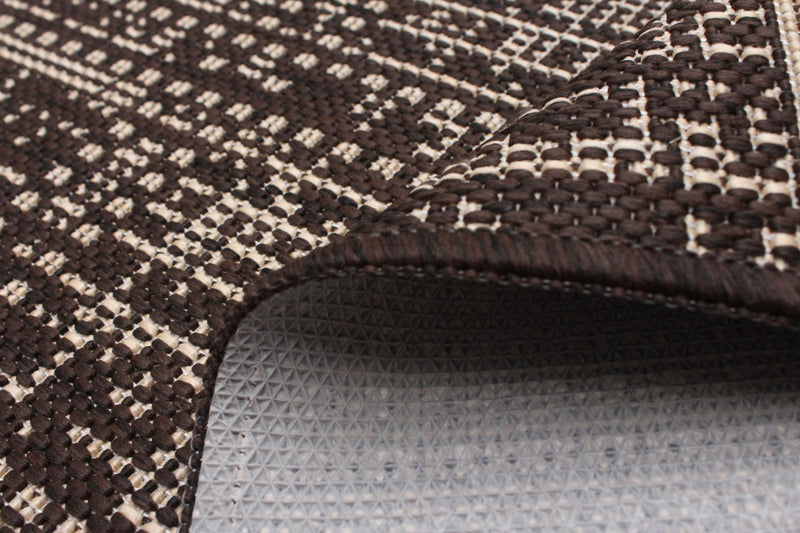 Carpette Joni chocolat - 2 pi 2 po x 6 pi 7 po