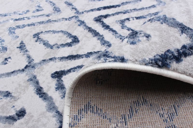 Carpette Dita bleu marine - 7 pi 10 po x 10 pi 2 po