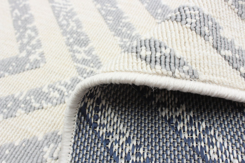 Carpette Dodie gris clair 5 pi 3 po x 7 pi 7 po