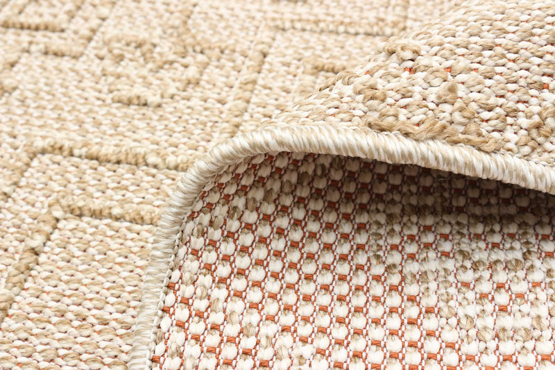 Carpette Halfrida taupe - 4 pi 0 po x 6 pi 0 po