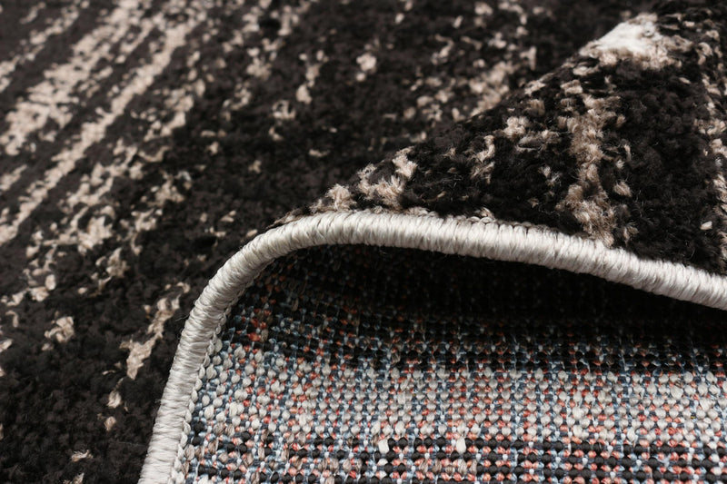  Carpette Vera Harmony noire - 7 pi 10 po x 10 pi 5 po