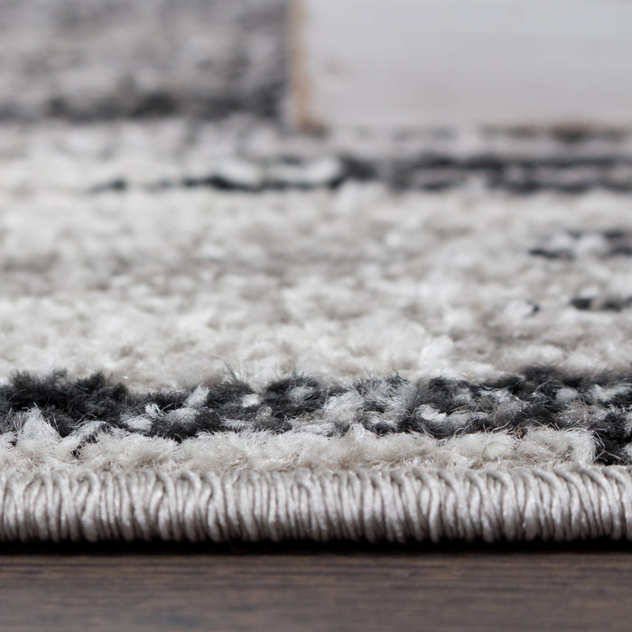 Carpette Lav Waves grise 4 x 6