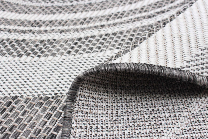 Carpette Neisha Modern grise 5 pi 3 po x 7 pi 3 po