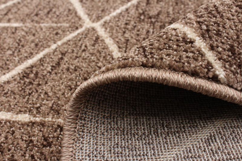 Carpette Davina chocolat - 6 pi 7 po x 9 pi 10 po