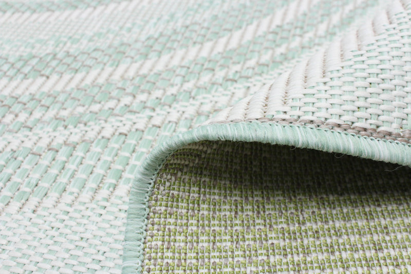 Carpette Neisha Modern menthe 5 pi 3 po x 7 pi 3 po