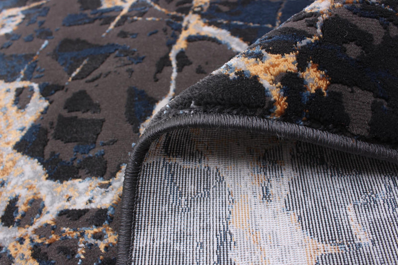 Carpette Marble noire - 8 pi 0 po x 10 pi 0 po