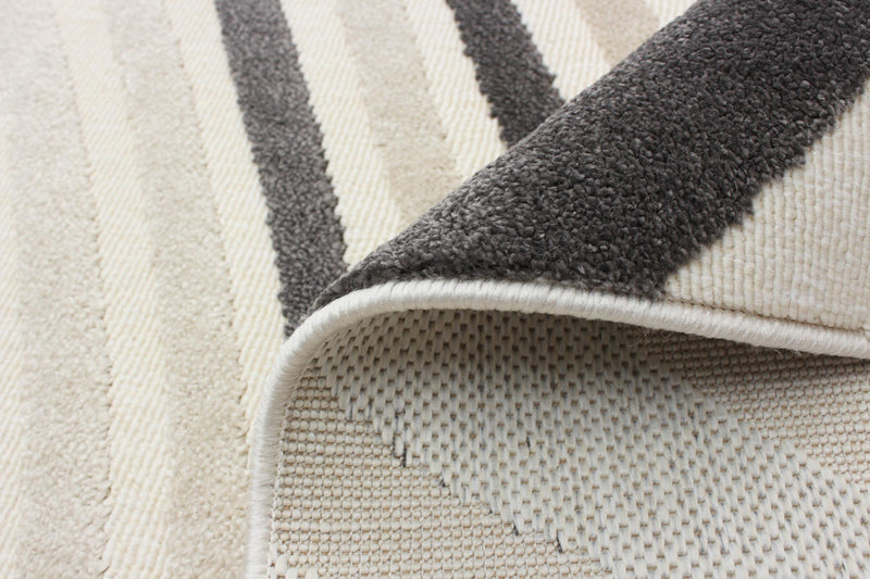 Carpette Nikkos taupe 6 pi 7 po x 9 pi 6 po