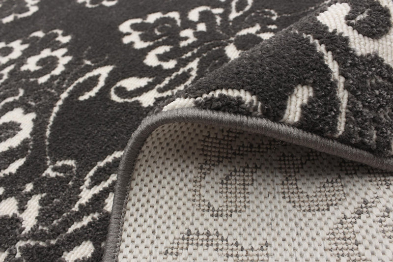 Carpette Caledonia grise 6 pi 7 po x 9 pi 6 po