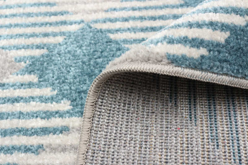 Carpette Kors grise lavable à la machine - 2 pi 6 po x 8 pi 0 po