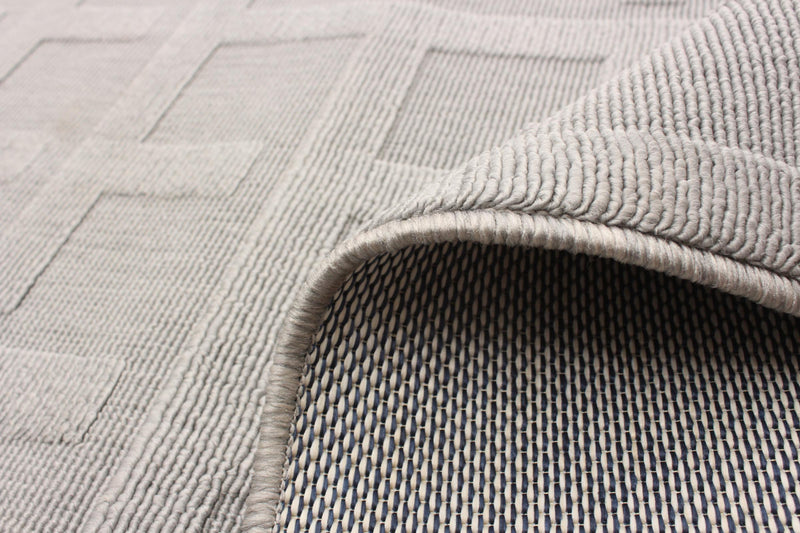 Carpette Brangane grise 3 pi 11 po x 5 pi 7 po