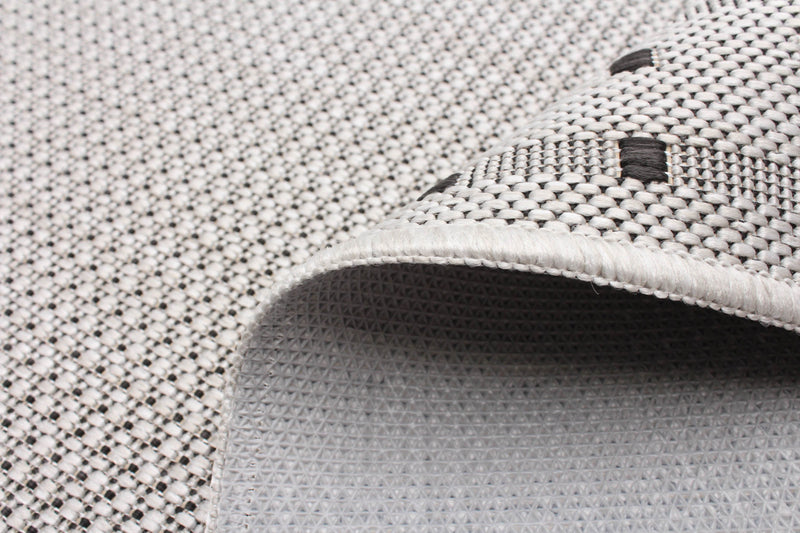 Carpette Clementine grise - 2 pi 2 po x 6 pi 7 po