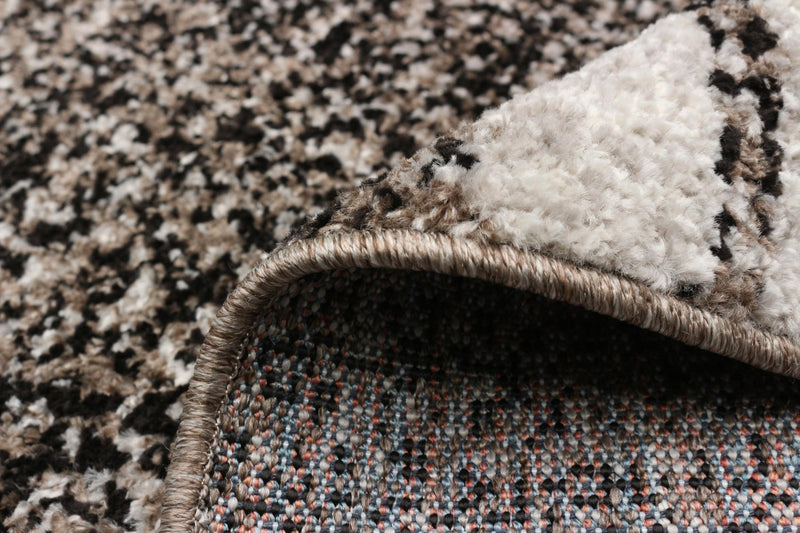  Carpette Vera Earth taupenoire - 2 pi 7 po x 8 pi 4 po