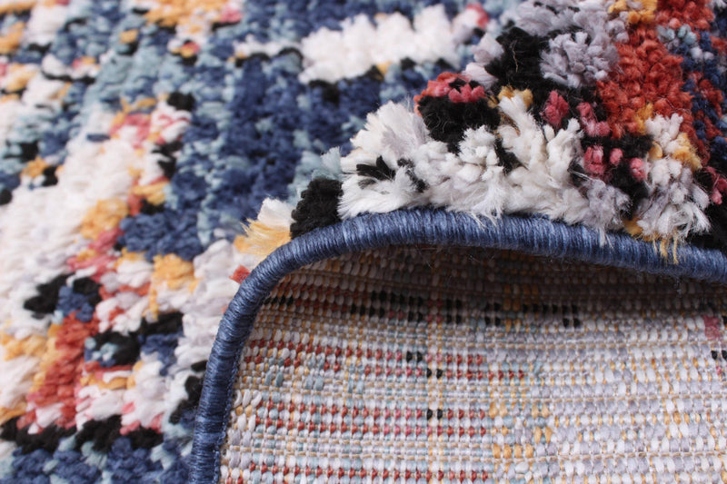 Carpette Paloma Vintage bleue - 6 pi 7 po x 9 pi 6 po