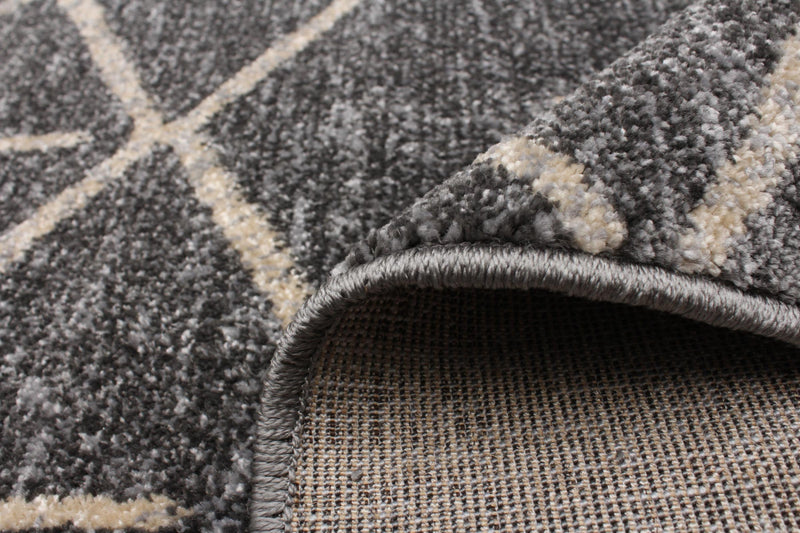 Carpette Davina grise - 6 pi 7 po x 9 pi 10 po