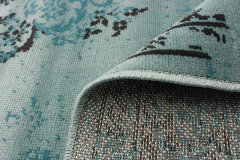 Carpette Libba verte 5 pi 3 po x 7 pi 7 po