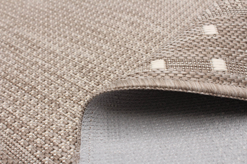 Carpette Clementine brun clair - 2 pi 2 po x 6 pi 7 po