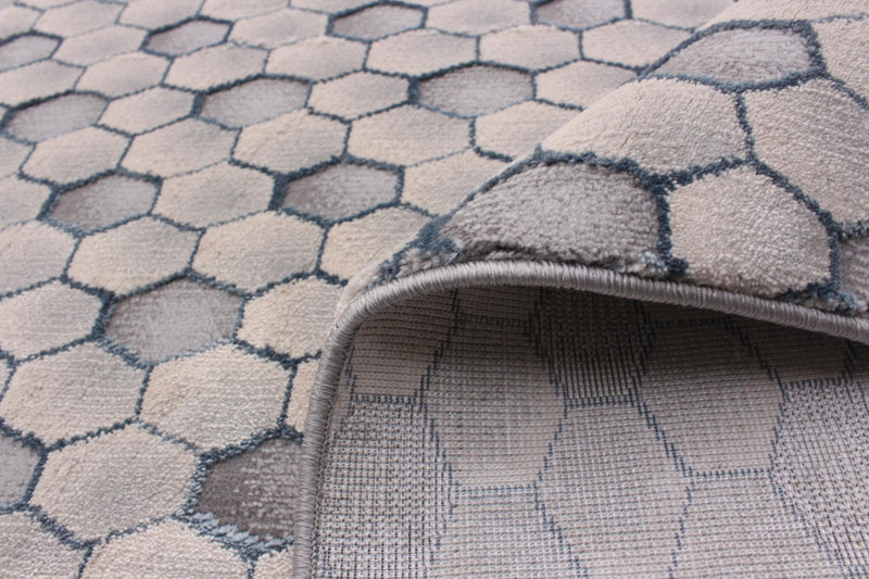 Carpette Ranger grise/bleue 8 pi 0 po x 10 pi 0 po