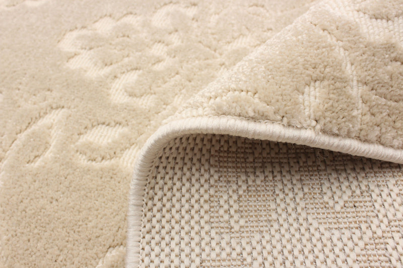 Carpette Caledonia ivoire 6 pi 7 po x 9 pi 6 po