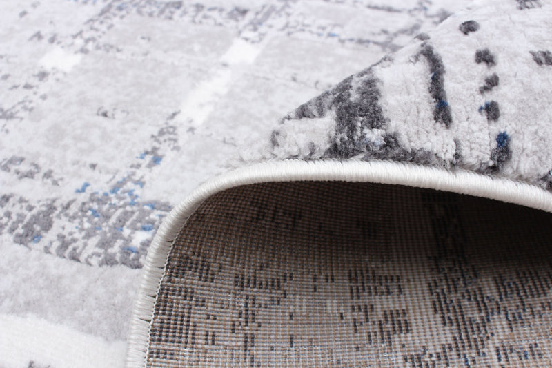 Carpette Jewel grise - 3 pi 11 po x 5 pi 7 po