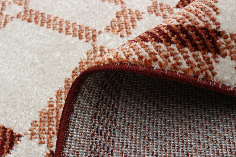 Carpette Roma cuivre lavable à la machine - 2 pi 6 po x 8 pi 0 po