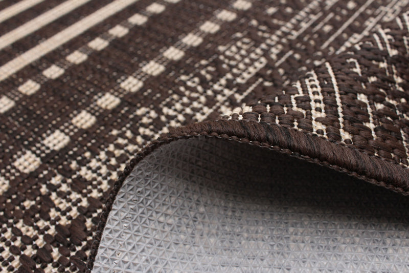 Carpette Wileen chocolat - 2 pi 2 po x 6 pi 7 po