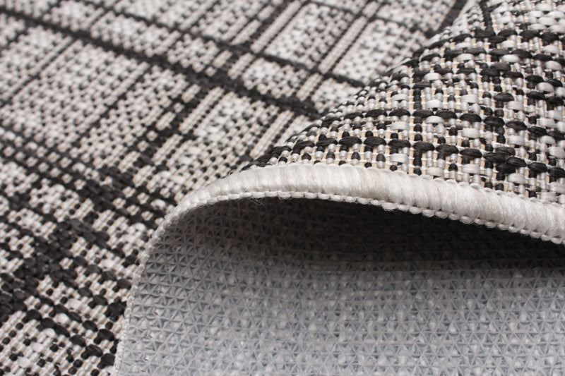 Carpette Panthea grise - 2 pi 2 po x 6 pi 7 po