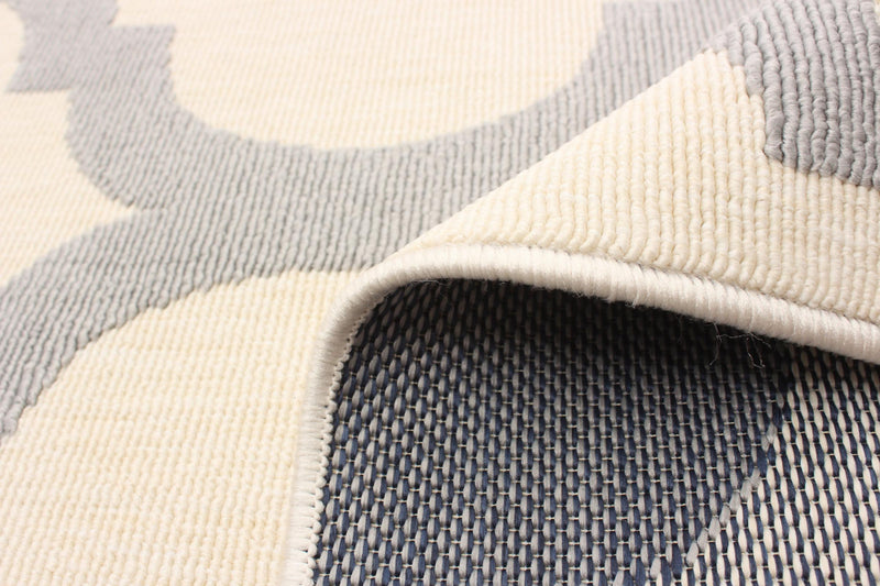  Carpette Sophie gris clair - 6 pi 7 po x 9 pi 6 po
