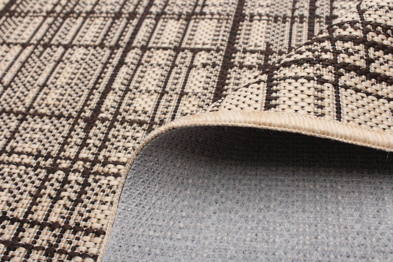 Carpette Panthea crème - 4 pi 4 po x 6 pi 5 po